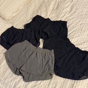 Lululemon shorts X 4 pairs
